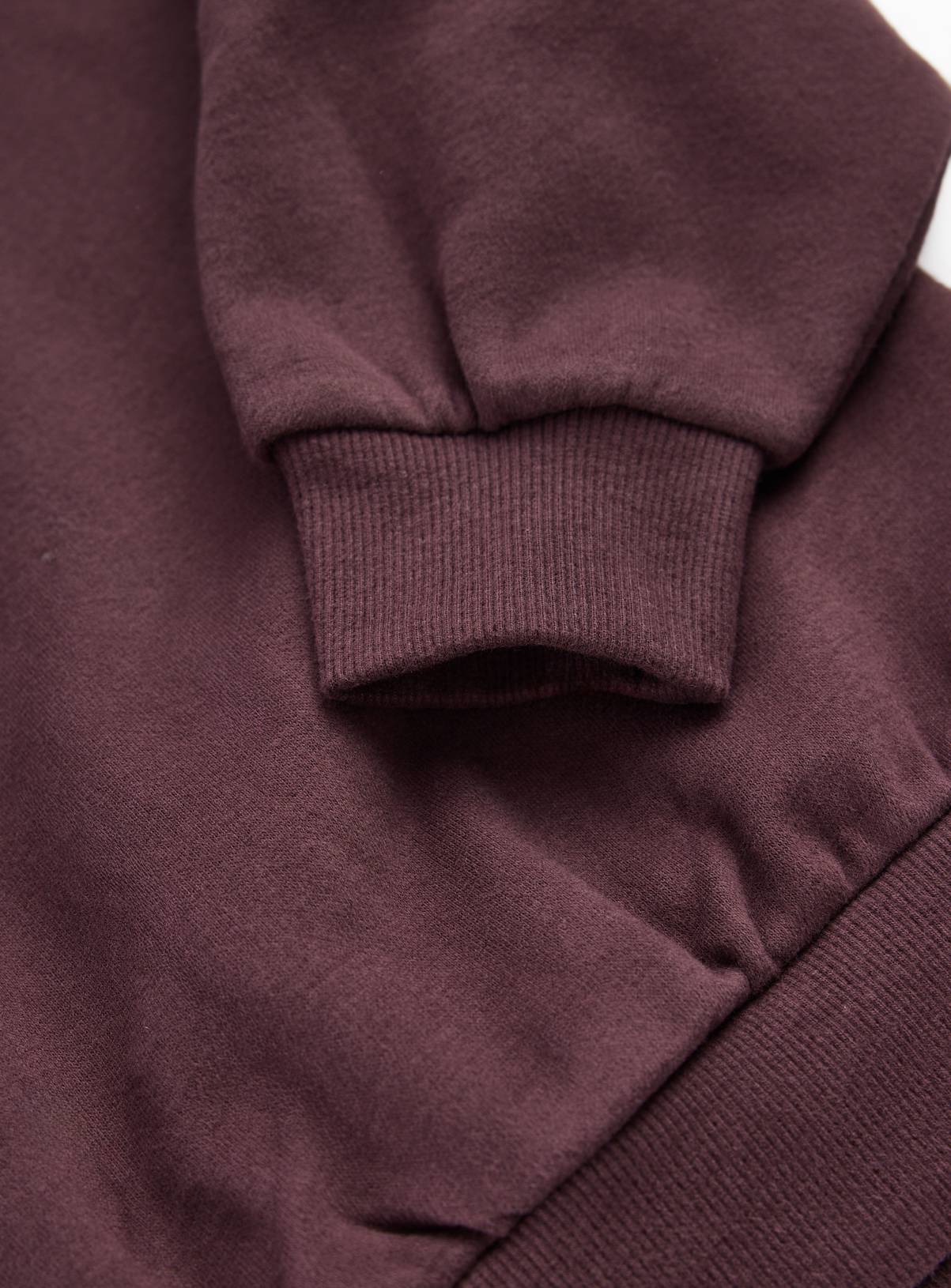 Dark Red Crew Neck Sweatshirt 8 years - Image 2